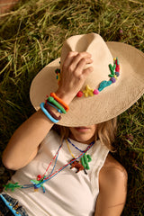 Blue Snake Wrap Bracelet