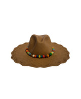 Brown Rainbow Hat