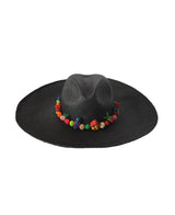 Black Mini Pajarito Hat
