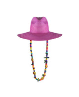 Light Purple Colorful Bird Hat