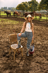 Light Blue Guardian Snake Necklace