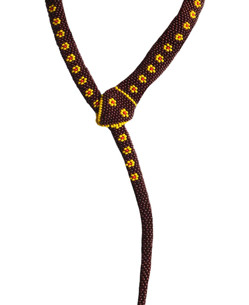 Brown Guardian Snake Necklace