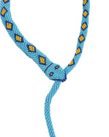 Light Blue Guardian Snake Necklace