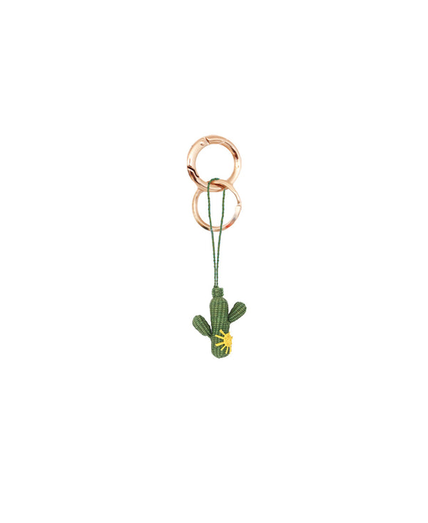 Iraca Cactus Keychain